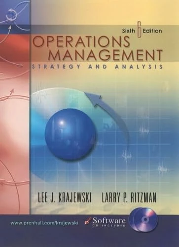 Operations Management: Strategy and Analysis (International Edition)