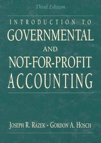 Introduction to Governmental and Not-for Profit Accounting