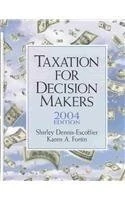 Taxation for Decision Makers: 2004