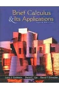 Brief Calc& Its Appl & S/S/M& Visl Calc
