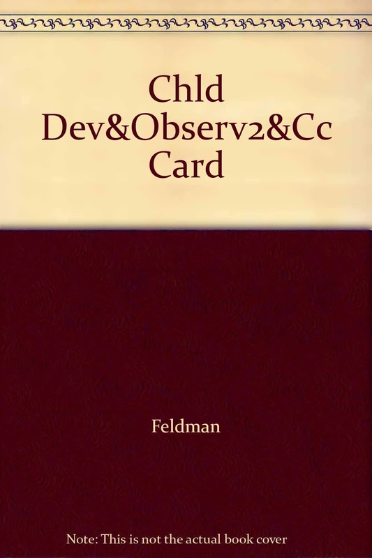 Chld Dev&Observ2&Cc Card