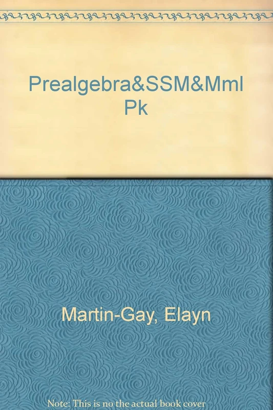 PREALGEBRA & STUDENT SOL MNL&MML PKG