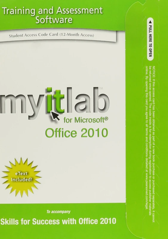 MyLab IT with Pearson eText -- Access Card -- for Skills for Success with Office 2010