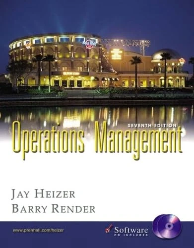 Operations Management and Student CD-ROM
