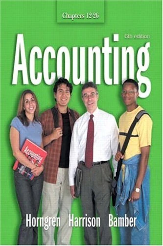 Accounting Chapters 12 - 26