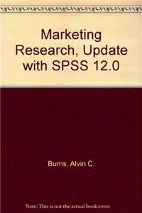 Marketing Research, Update with SPSS 12.0