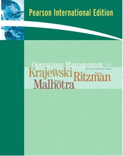 Operations Management: Process and Value Chains and Student CD Package: International Edition