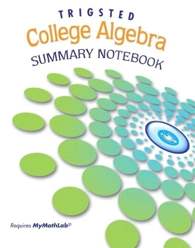 Summary Notebook for Trigsted College Algebra - Image 1