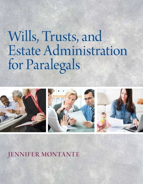 Pearson Wills, Trusts, and Estate Administration Textbook