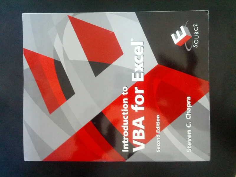 Pearson Introduction to VBA for Excel - Engineering Textbook