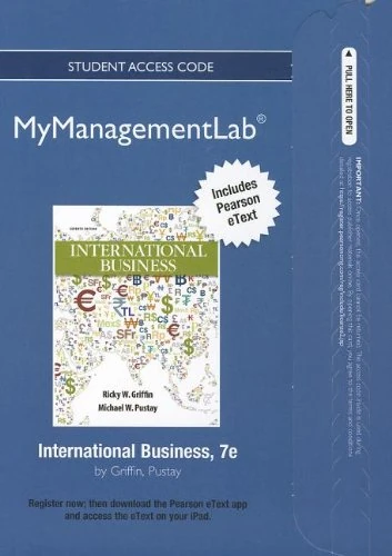 NEW myiblab with Pearson eText -- Access Card -- for International Business