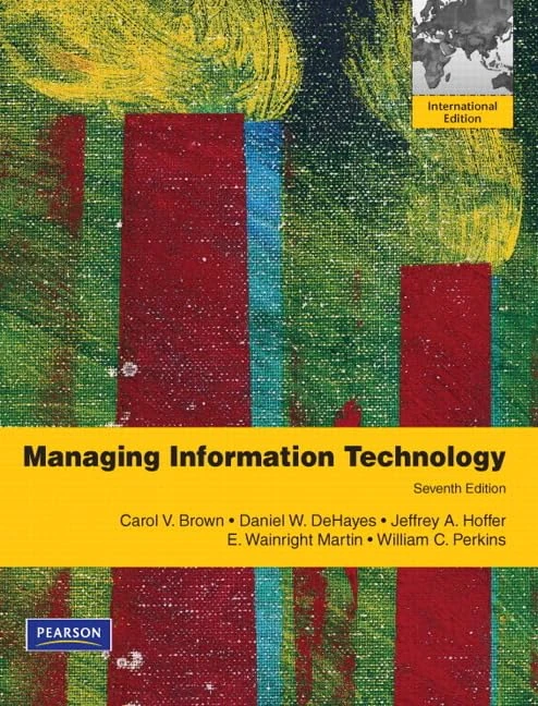 Managing Information Technology: International Edition - Image 1