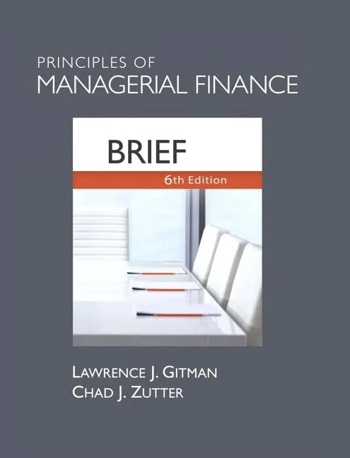 Principles of Managerial Finance, Brief plus MyFinanceLab with Pearson eText Student Access Code Card Package - Image 1