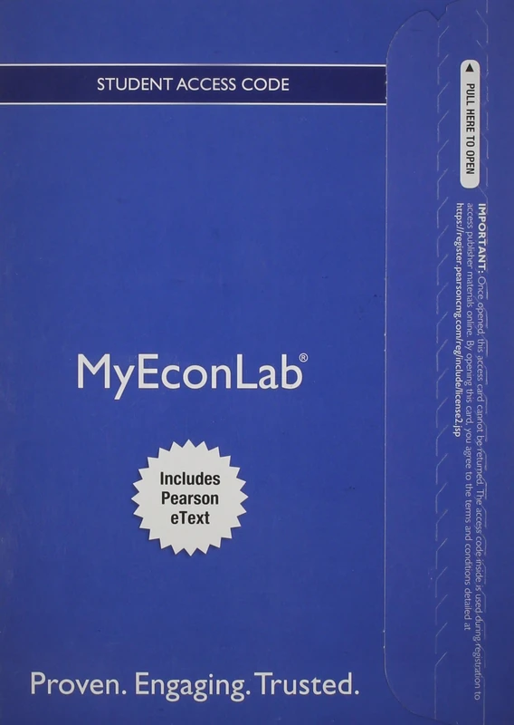NEW MyEconLab with Pearson eText -- Access Card -- for Essentials of Economics