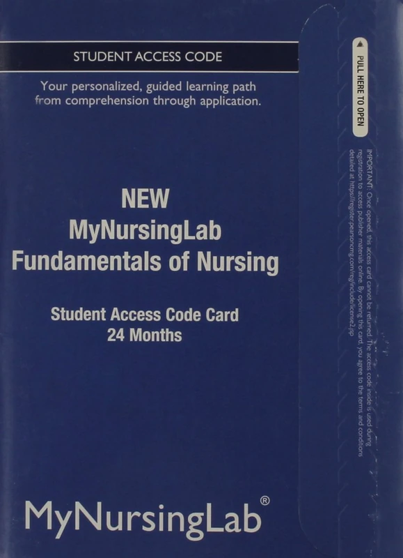 NEW MyLab Nursing -- Access Card -- for Fundamentals of Nursing (24-month access)