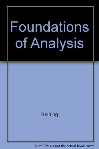 Foundations of Analysis