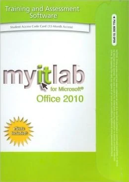 myitlab without Pearson eText -- Access Code -- for Exploring Office 2010