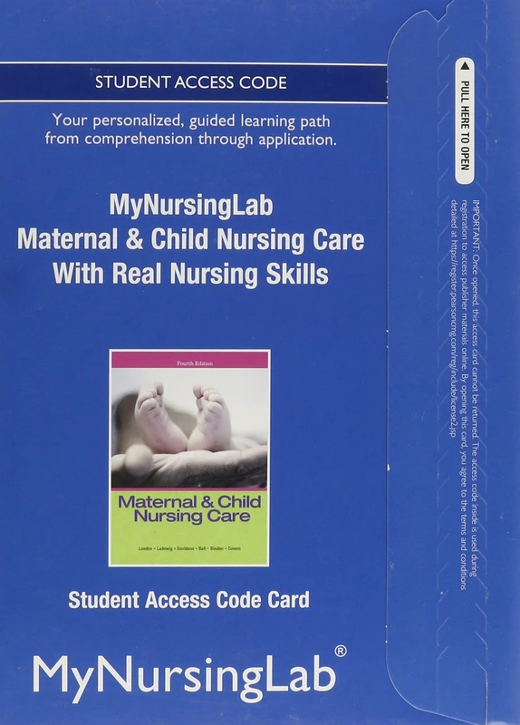 NEW MyLab Nursing without Pearson eText -- Access Card -- for Maternal-Child Nursing with Real Nursing Skills