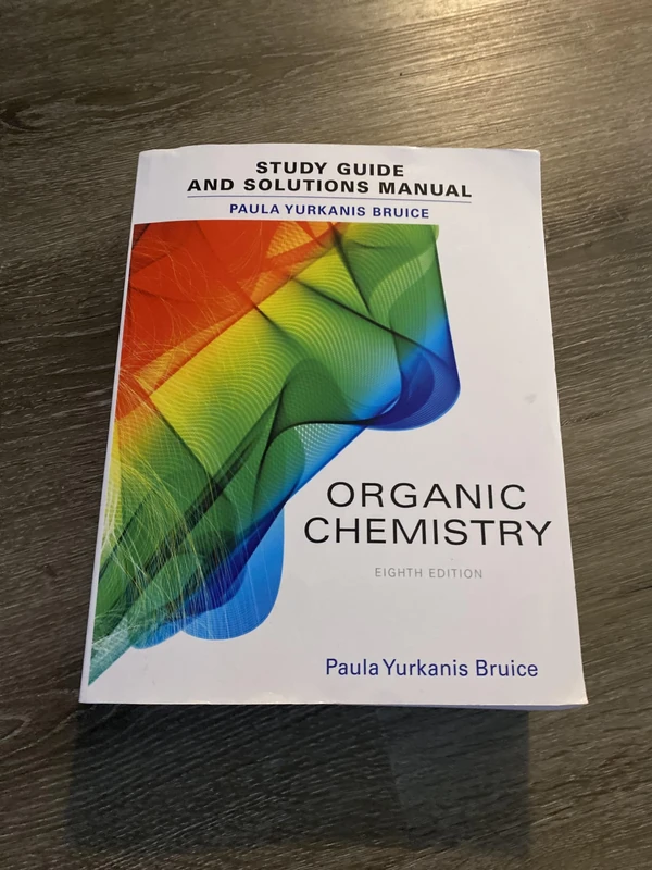 Student Study Guide and Solutions Manual for Organic Chemistry