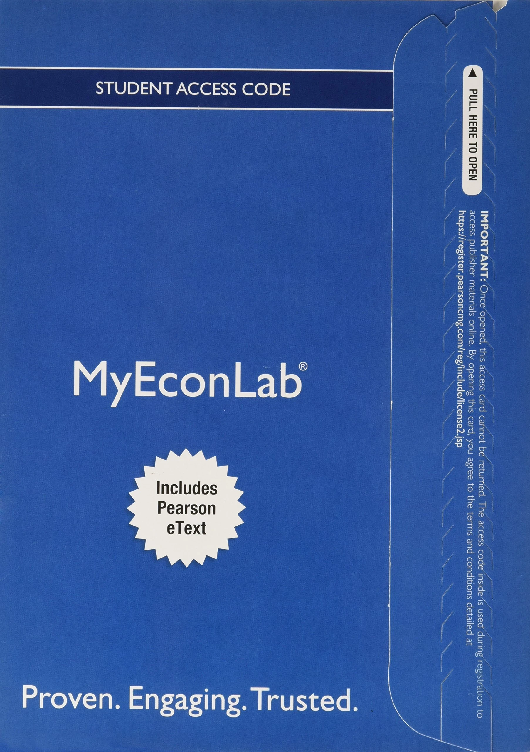 Economics Today Myeconlab With Pearson Etext Access Card: The Micro View