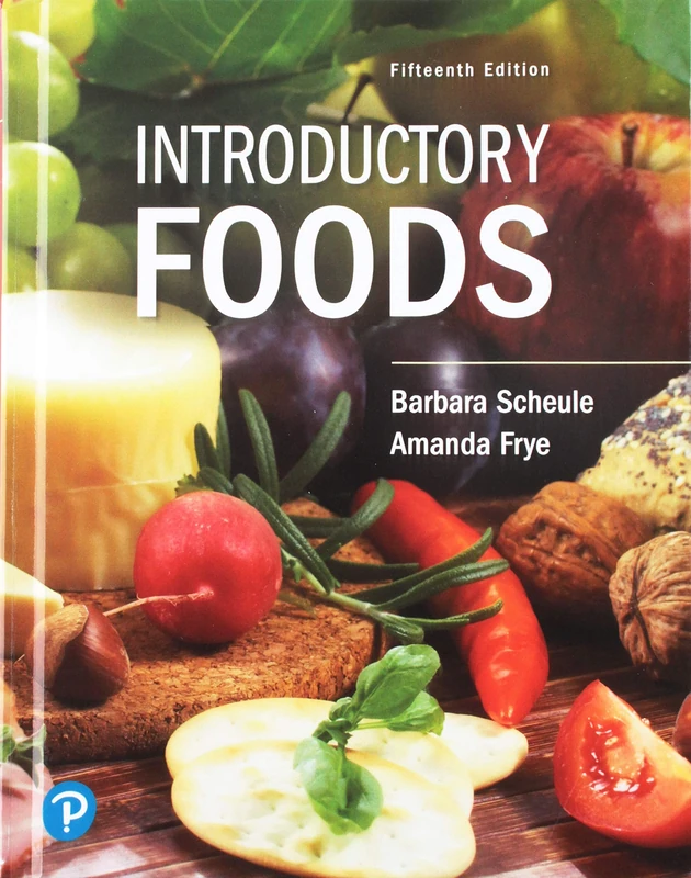 Pearson Education Introductory Foods Textbook for Culinary Arts