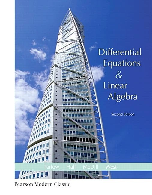 Pearson Differential Equations and Linear Algebra - 2nd Edition