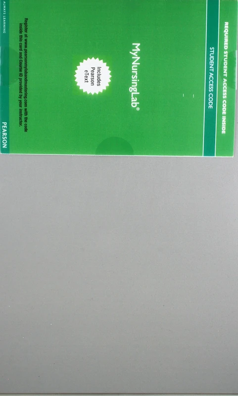 MyLab Nursing with Pearson eText Access Code for Pathophysiology: Concepts of Human Disease