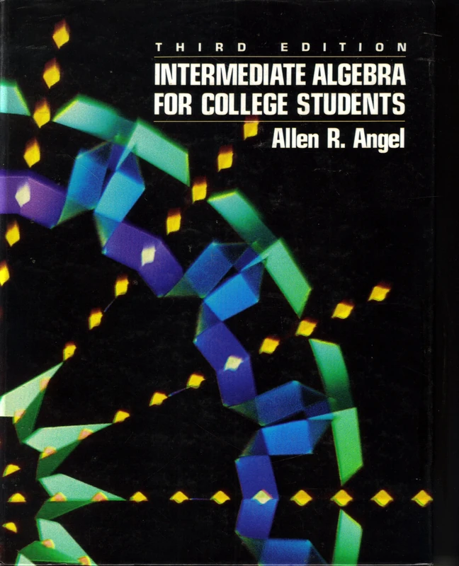 Intermediate Algebra For College Students