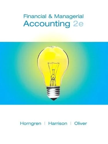 Financial & Managerial Accounting, Chapters 1-14