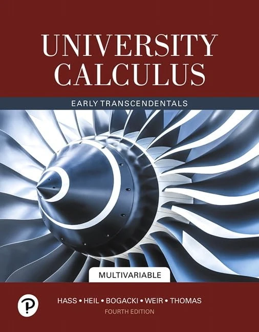 Pearson University Calculus: Early Transcendentals, Multivariable