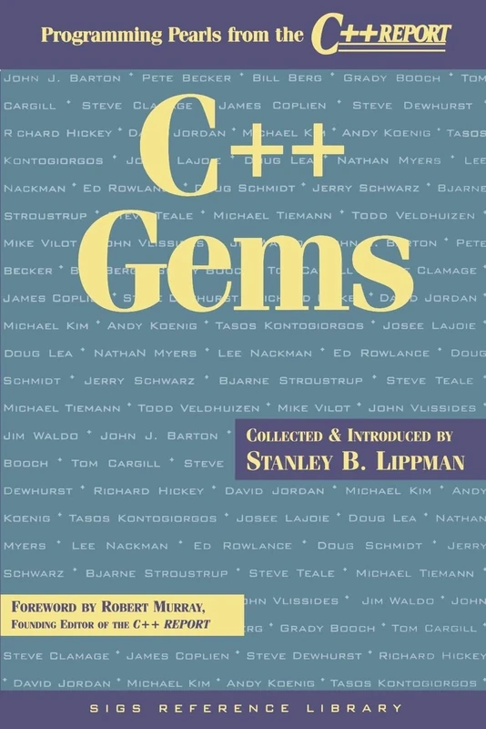 C++ Gems: Programming Pearls from The C++ Report: 5 (SIGS Reference Library, Series Number 5)