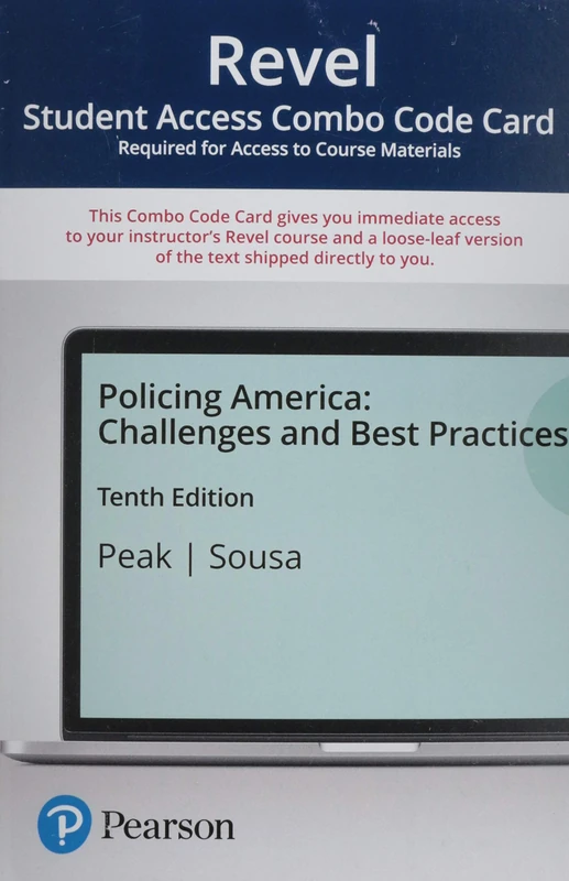 Revel for Policing America: Challenges and Best Practices -- Combo Access Card