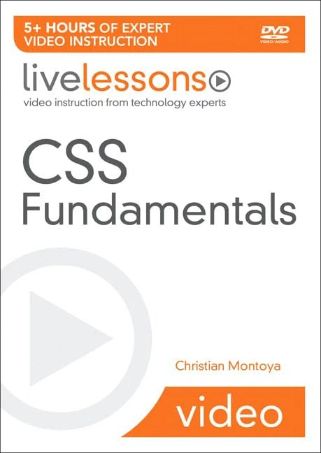 CSS Fundamentals LiveLessons (Video Training)