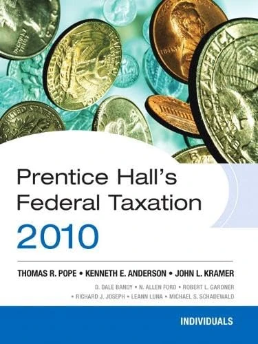 Prentice Hall's Federal Tax 2010: Individuals