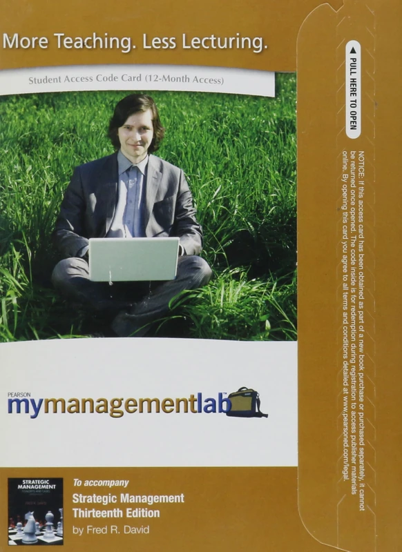 MyLab Management with Pearson eText -- Access Card -- for Strategic Management