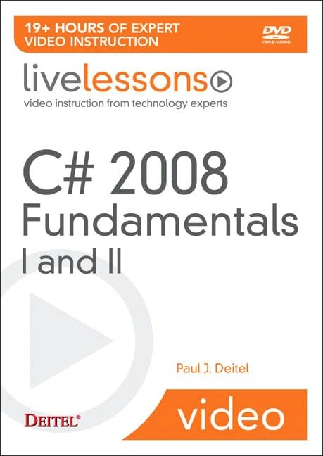 C# 2008 Fundamentals I and II LiveLessons (Video Training) (Video Livelessons)