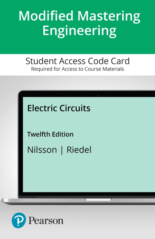 Mastering Engineering with Pearson eText Access Code for Electric Circuits - Image 1