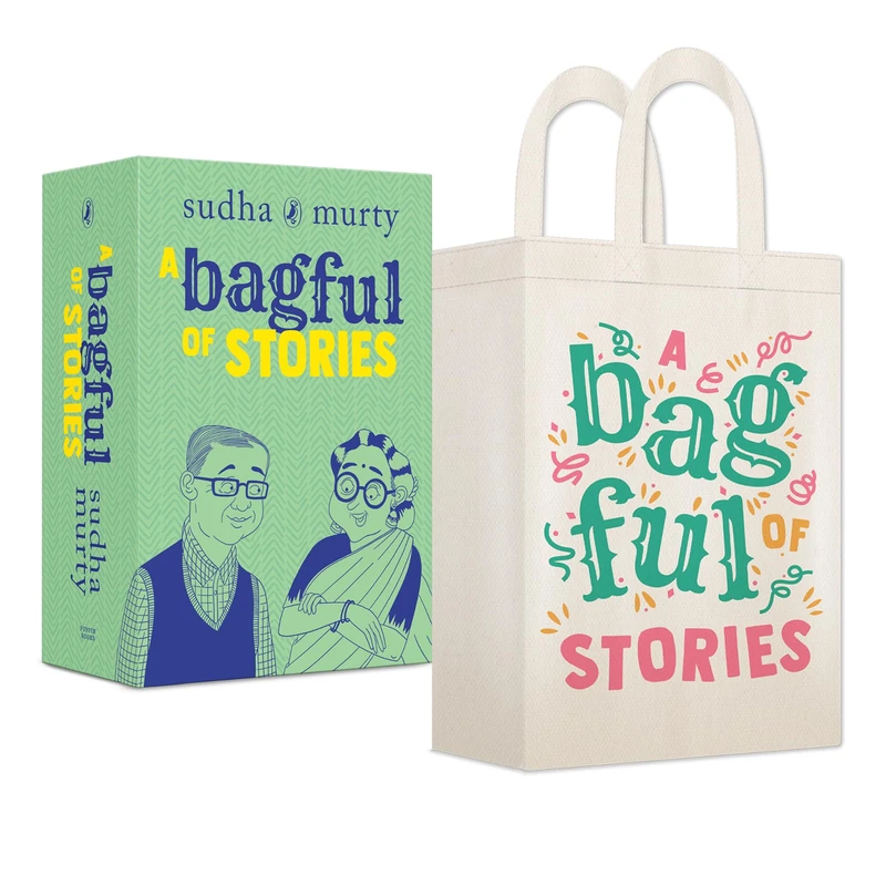 A Bagful of Stories: Box Set: A Gift Edition Boxset of Grandma’s, Grandpa’s and Grandparents’ Bag of Stories by Sudha Murty - Image 1