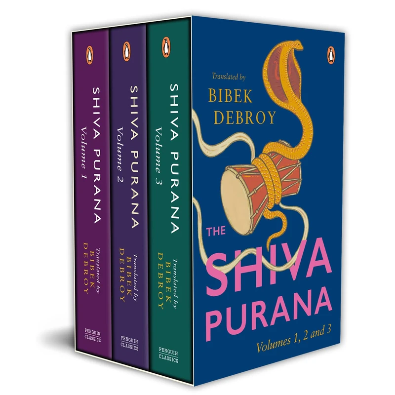 Shiva Purana: A Collectible Boxset of Volumes 1, 2 and 3 by Bibek Debroy: Hindu Mythology, Sacred Hindu Texts, Indian Philosophy & Spiritual Classics