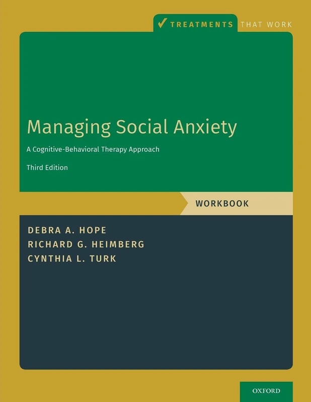 Oxford Managing Social Anxiety Workbook - CBT Approach
