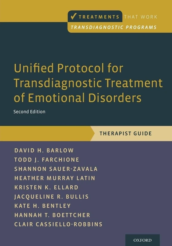 Unified Protocol for Transdiagnostic Treatment of Emotional Disorders: Therapist Guide (Treatments That Work) - Image 1