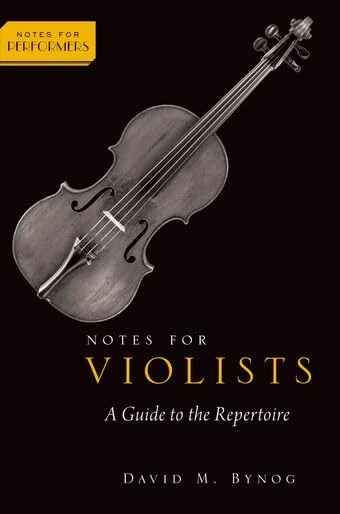 Notes for Violists: A Guide to the Repertoire (Notes for Performers)