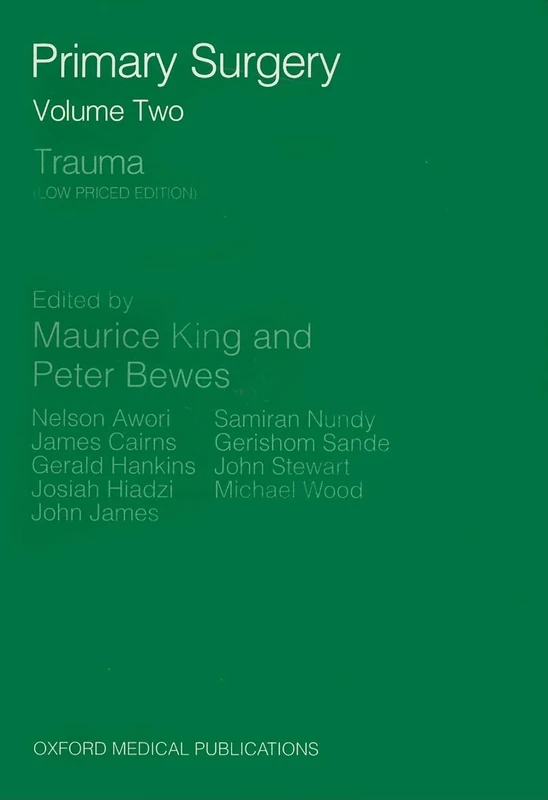 PRIMARY SURGERY V2:TRAUMA LOW PR P: Trauma (Primary Surgery Series): 2