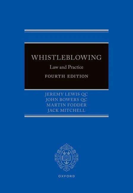 Whistleblowing: Law and Practice