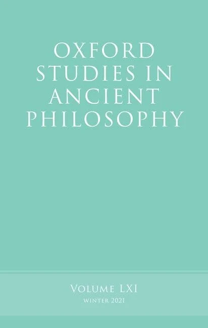 Oxford Studies in Ancient Philosophy, Volume 61