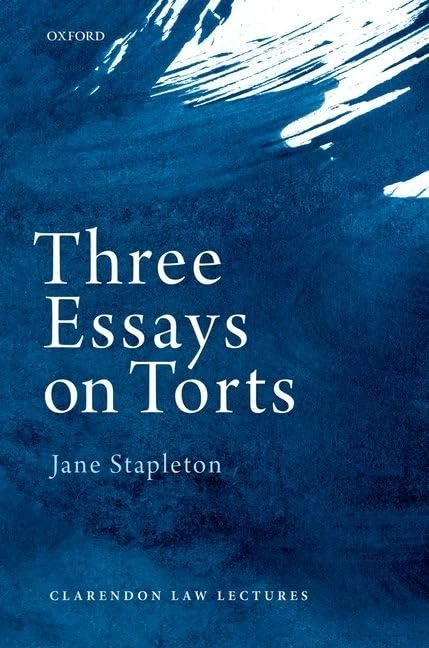 Three Essays on Torts (Clarendon Law Lectures) - Image 1