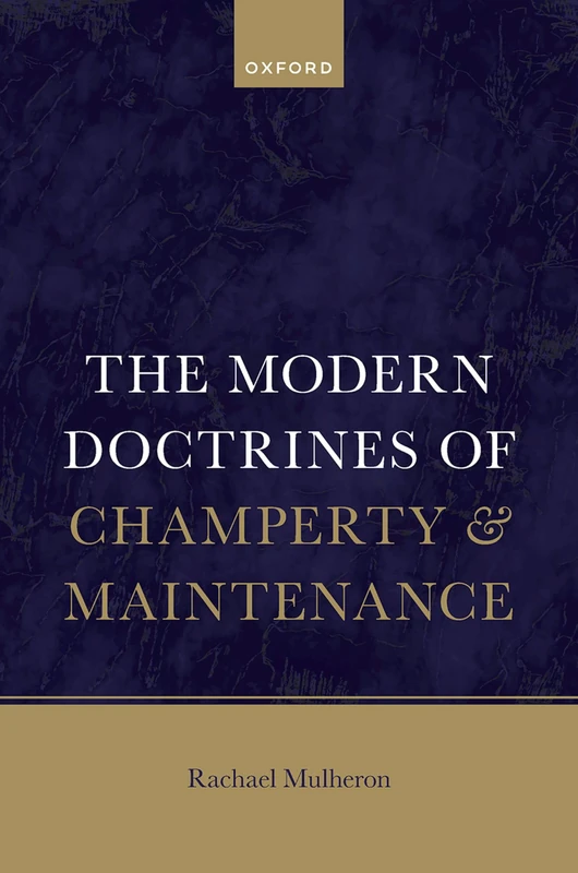 MODERN DOCTRINES OF CHAMPERTY & MAINTENANCE CLOTH - Image 1