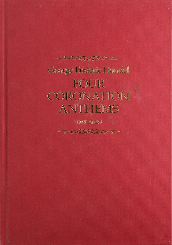 Four coronation anthems: HWV 258-261 - full score - Image 1