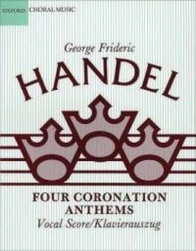 Four Coronation Anthems: Set of wind parts (Classic Choral Works)