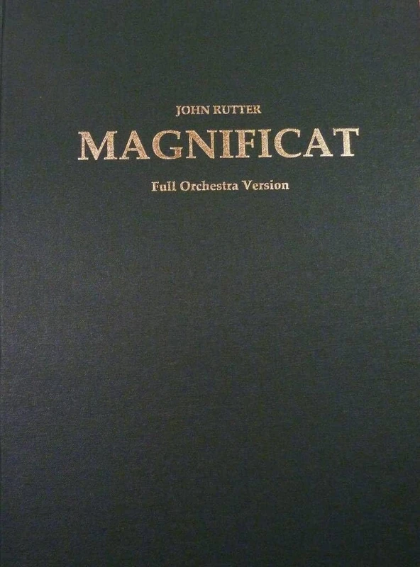 Magnificat: Full score - orchestral version